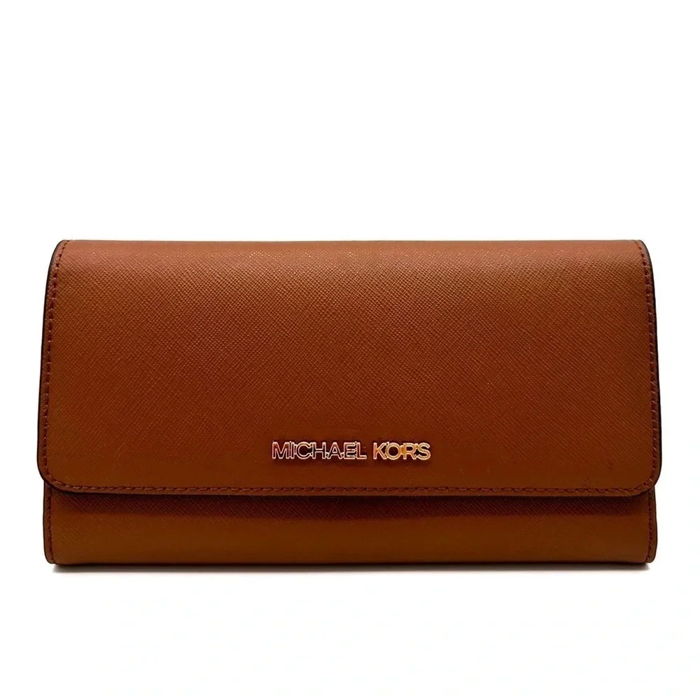 Michael Kors Large trifold Wallet Luggage